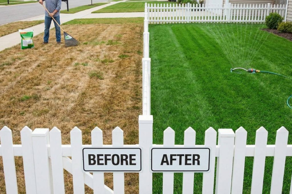 How To Make Dead Grass Green: 6 Tips To Revive Your Lawn | A View Turf within How To Revive Dead Grass Patches