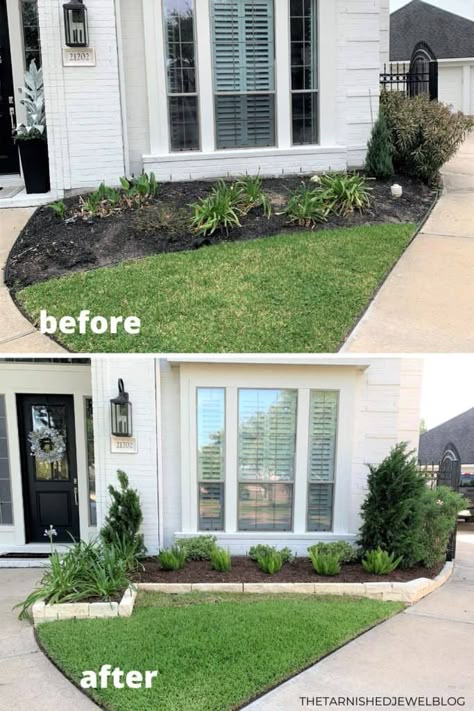 How To Make Your Front Yard Look Expensive | White Pebble Garden, Stone ... within How to make your front yard look expensive when you're on a tight budget