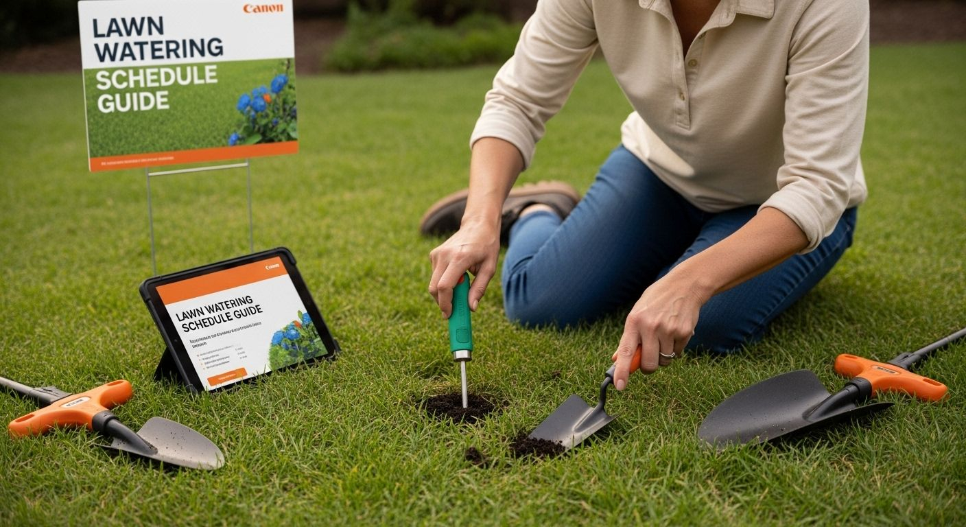 Lawn Watering Schedule Guide For Healthy Grass Growth in Best Time To Water Lawn Morning Or Evening