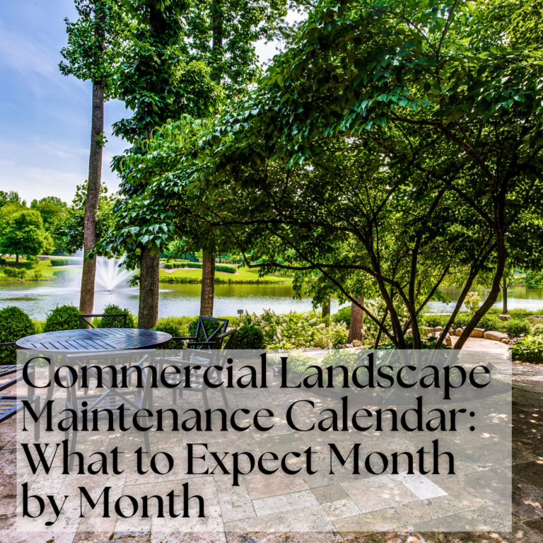 Monthly Commercial Landscape Maintenance Calendar - Complete ... for Landscaping Maintenance Cost Per Month