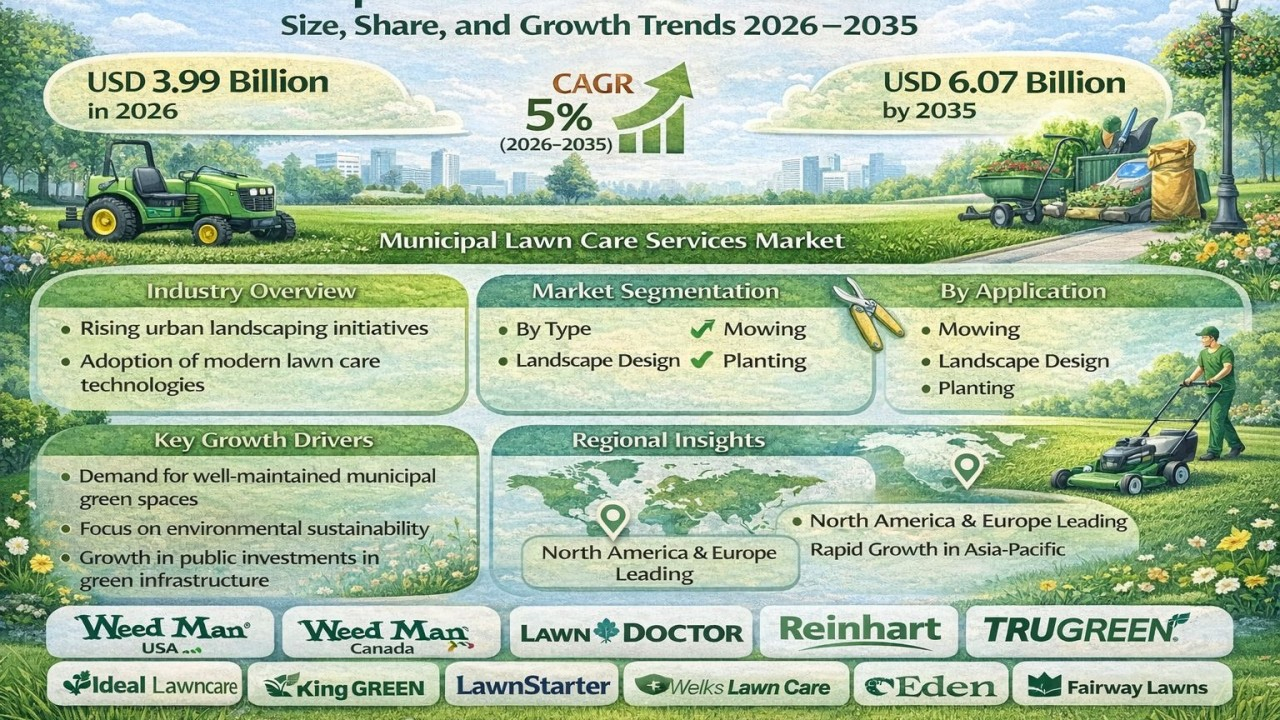 Municipal Lawn Care Services Market 2026–2035: Growth, Trends, And Key ... intended for What Homeowners Really Pay for Lawn Fertilization in 2026