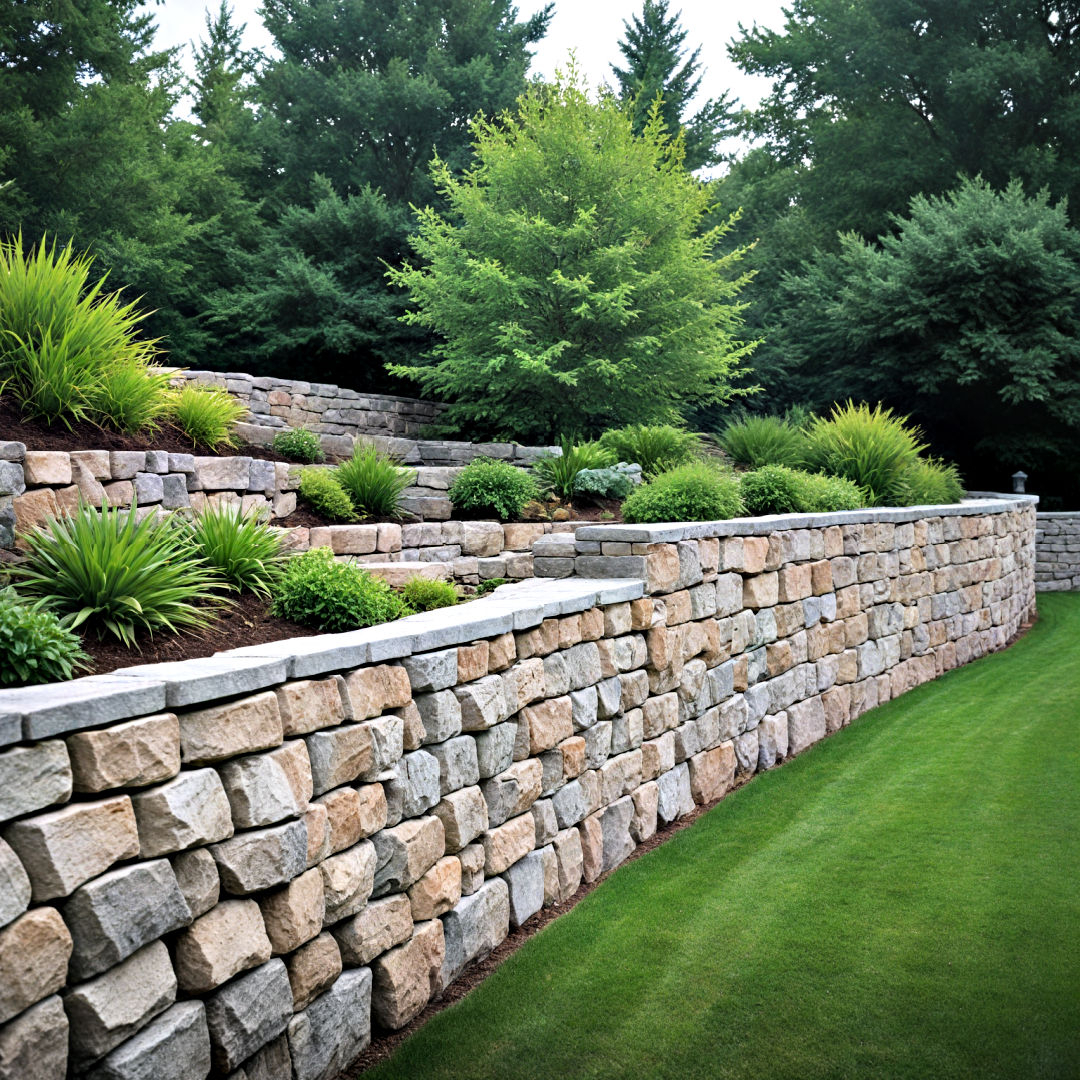 Retaining Wall Ideas For Sloped Backyard On A Budget in Transform Your Sloped Yard with Budget Friendly Retaining Wall Solutions