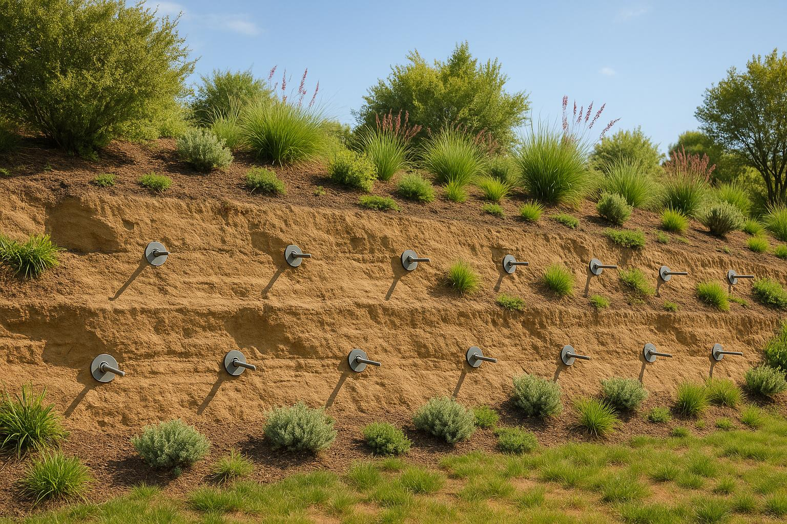 Soil Nail Design Basics For Landscapers - Pro Landscape for Inexpensive Ground Cover Ideas