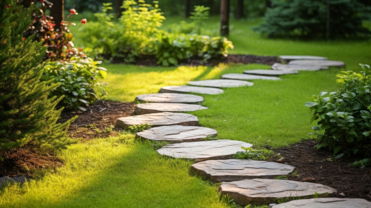 Stepping Stones pertaining to How to Design a Stepping Stone Path That Feels Like It Grew There Naturally