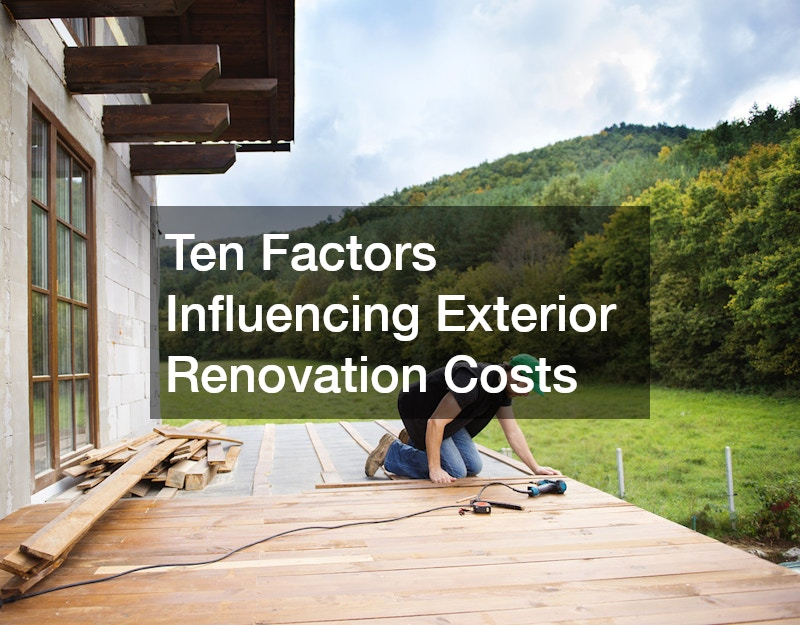Ten Factors Influencing Exterior Renovation Costs - David Dworkind throughout Landscaping Cost By State Comparison