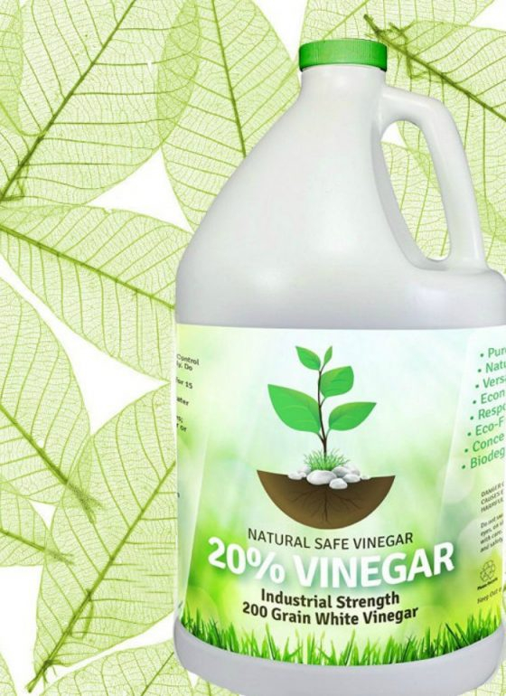 Vinegar Weed Killer - Killing Weeds The Organic Way in How To Get Rid Of Weeds In Lawn Organically