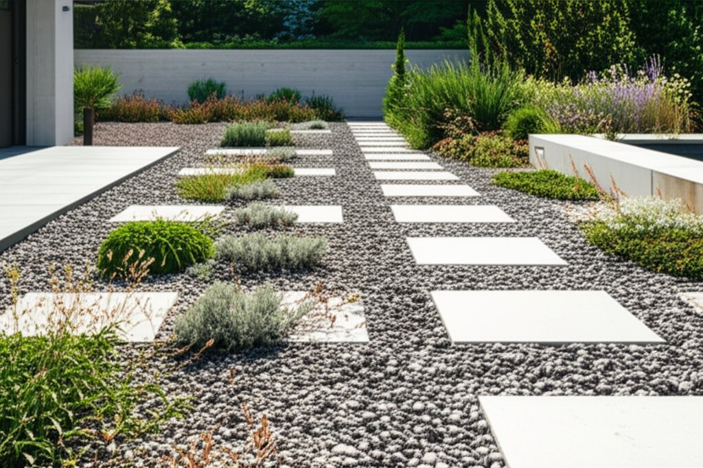 Why Gravel Outperforms Mulch In 2025 Landscapes | Intepragardens.com ... for Gravel Garden Ideas Low Maintenance