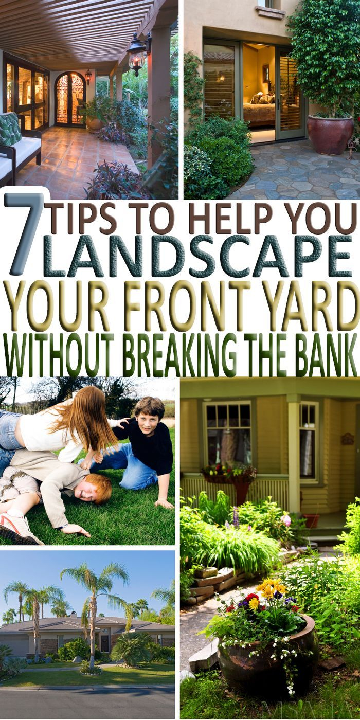 You Are Trying To Find Out How To Landscape Your Front Yard Without ... throughout How to Engineer a High-End Look in Your Small Yard Without Breaking the Bank