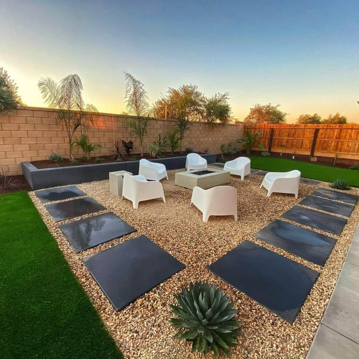 12 No Grass Backyard Ideas For Easy Maintenance | Backyard Layout, No ... intended for High End Landscaping Look Diy