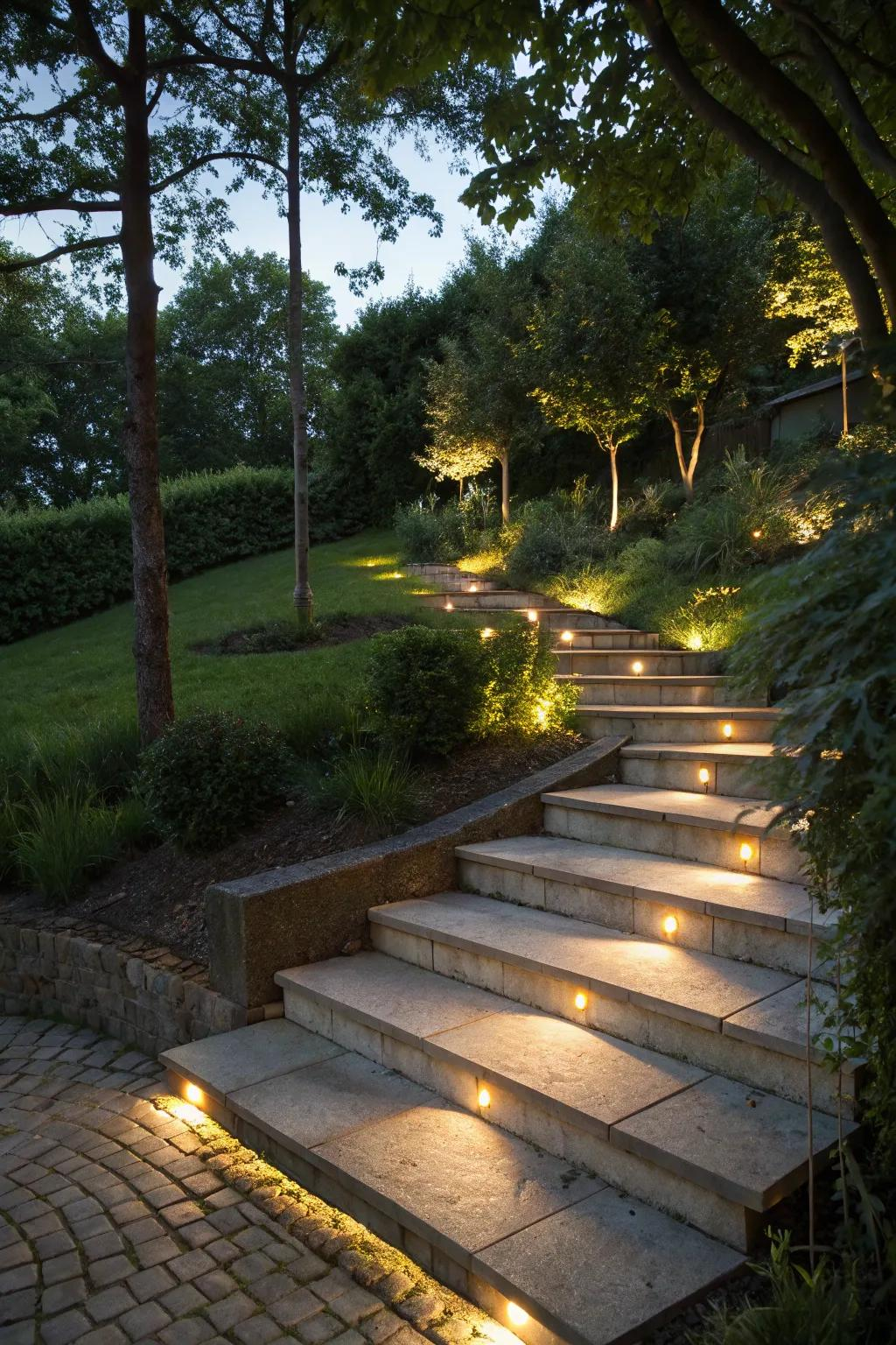 20+ Inspiring Garden Steps Ideas For Your Home with regard to Smart Trends and Inspiring Ideas for Lighting Outdoor Steps and Paths