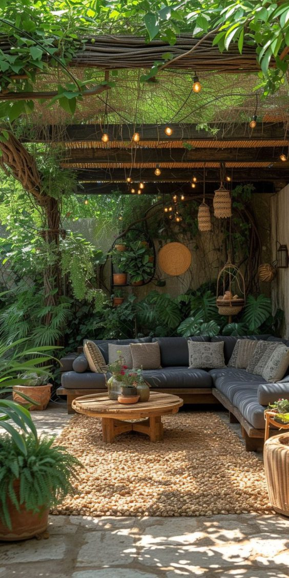 22 Fresh Outdoor Living Area Ideas For Entertaining Your Guests - Olidhomes throughout Affordable Ideas for Building Your Dream Outdoor Living Area This Season