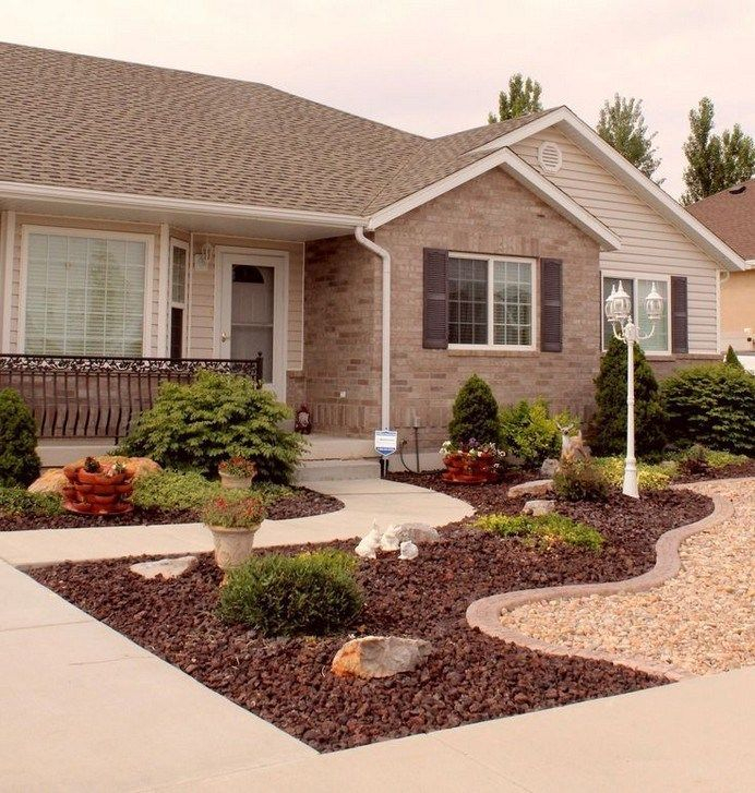 22+ Simple But Beautiful Front Yard Landscaping Ideas 00018 | Cheap ... within The Best Inexpensive Tricks for a Beautiful Front Yard in 2026