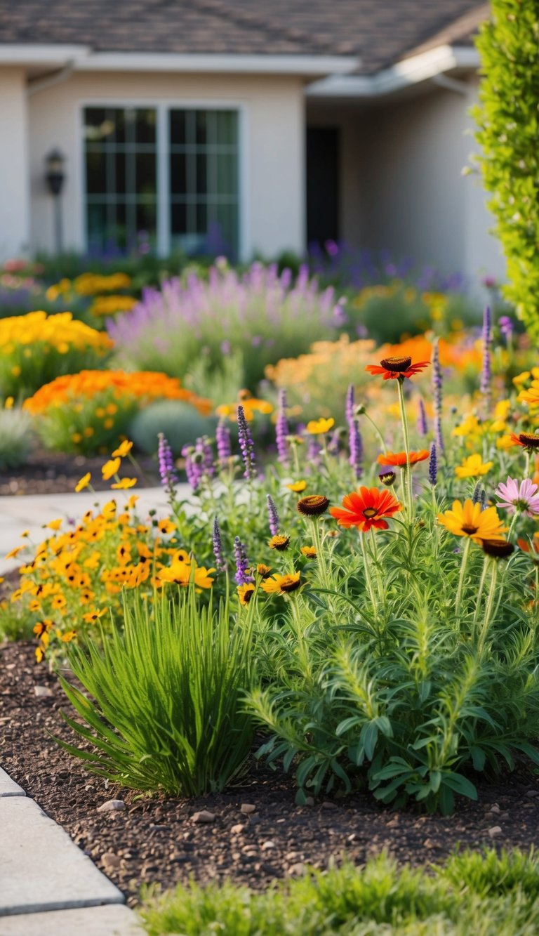 23 Drought Tolerant Landscape Front Yard Ideas with regard to How to build a beautiful drought-tolerant yard that survives the summer and saves you money