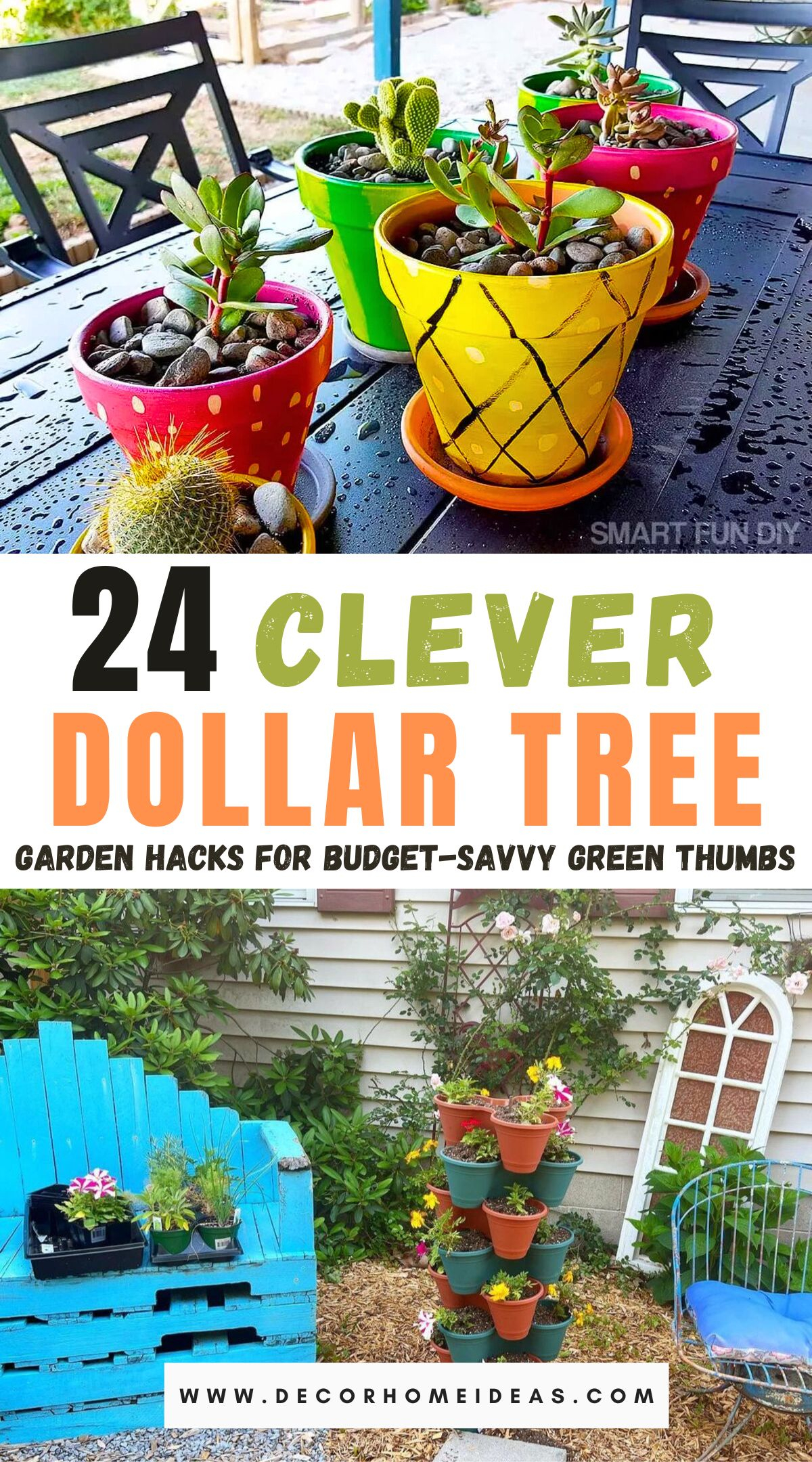 24 Budget-Friendly Garden Ideas Straight From The Dollar Tree in How To Save Money On Landscaping