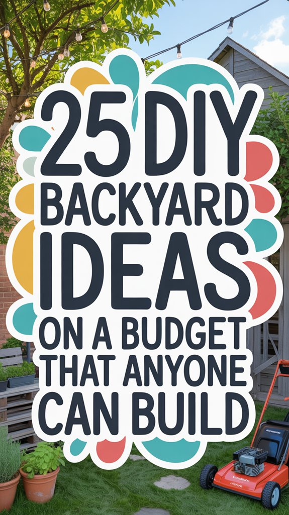25 Diy Backyard Ideas On A Budget That Anyone Can Build - Home Stylistica in Landscaping Tips To Save Money Diy