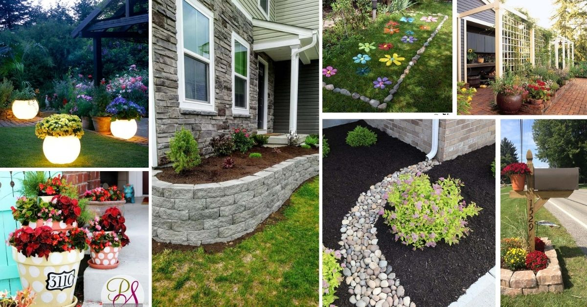 65 Cheap Simple Front Yard Landscaping Ideas | Decor Home Ideas intended for The Best Inexpensive Tricks for a Beautiful Front Yard in 2026