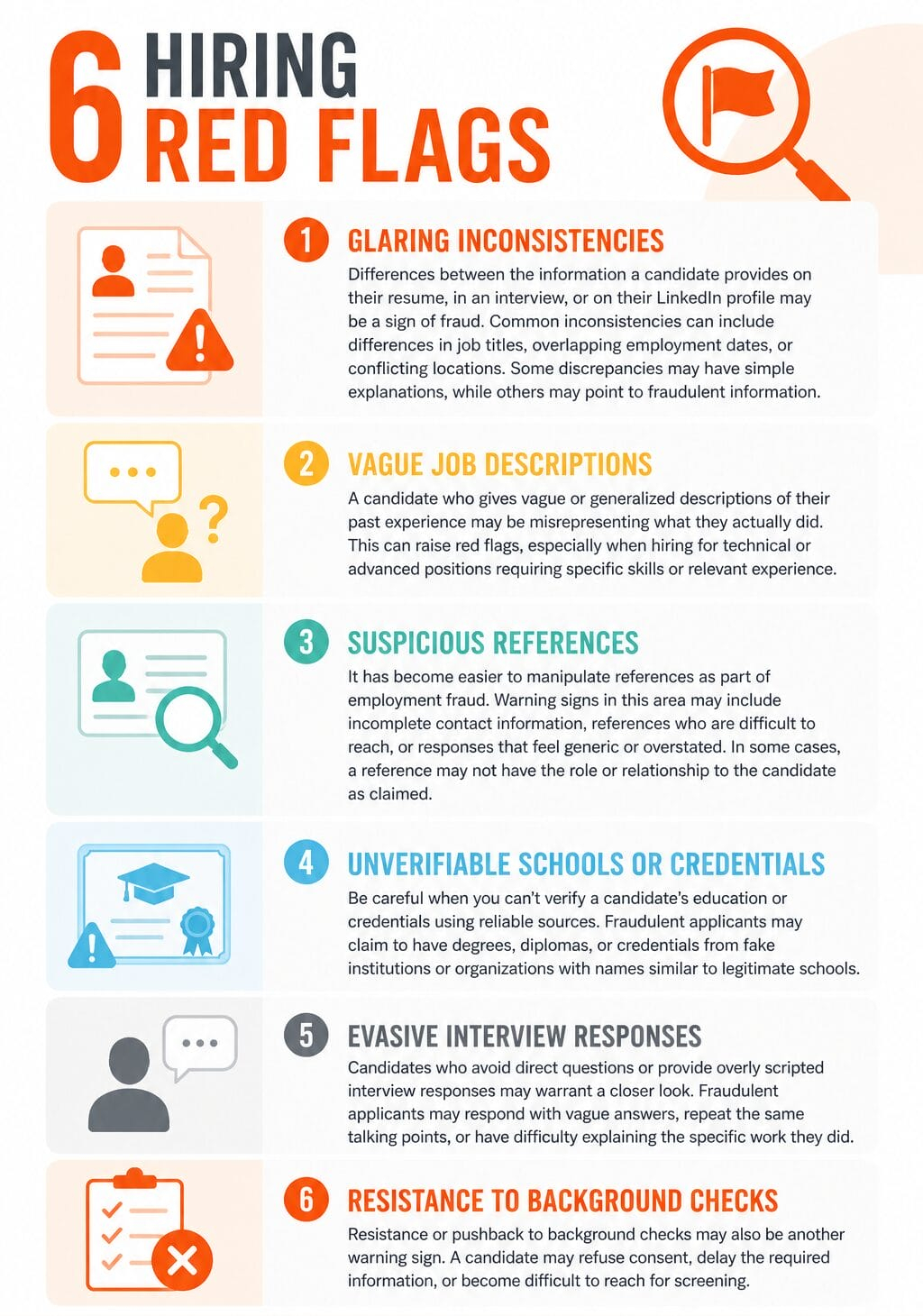 A Hiring Manager’s Guide To Employment Fraud Prevention - Incheck intended for Red Flags to Watch For Before Hiring Anyone to Work on Your Lawn This Year