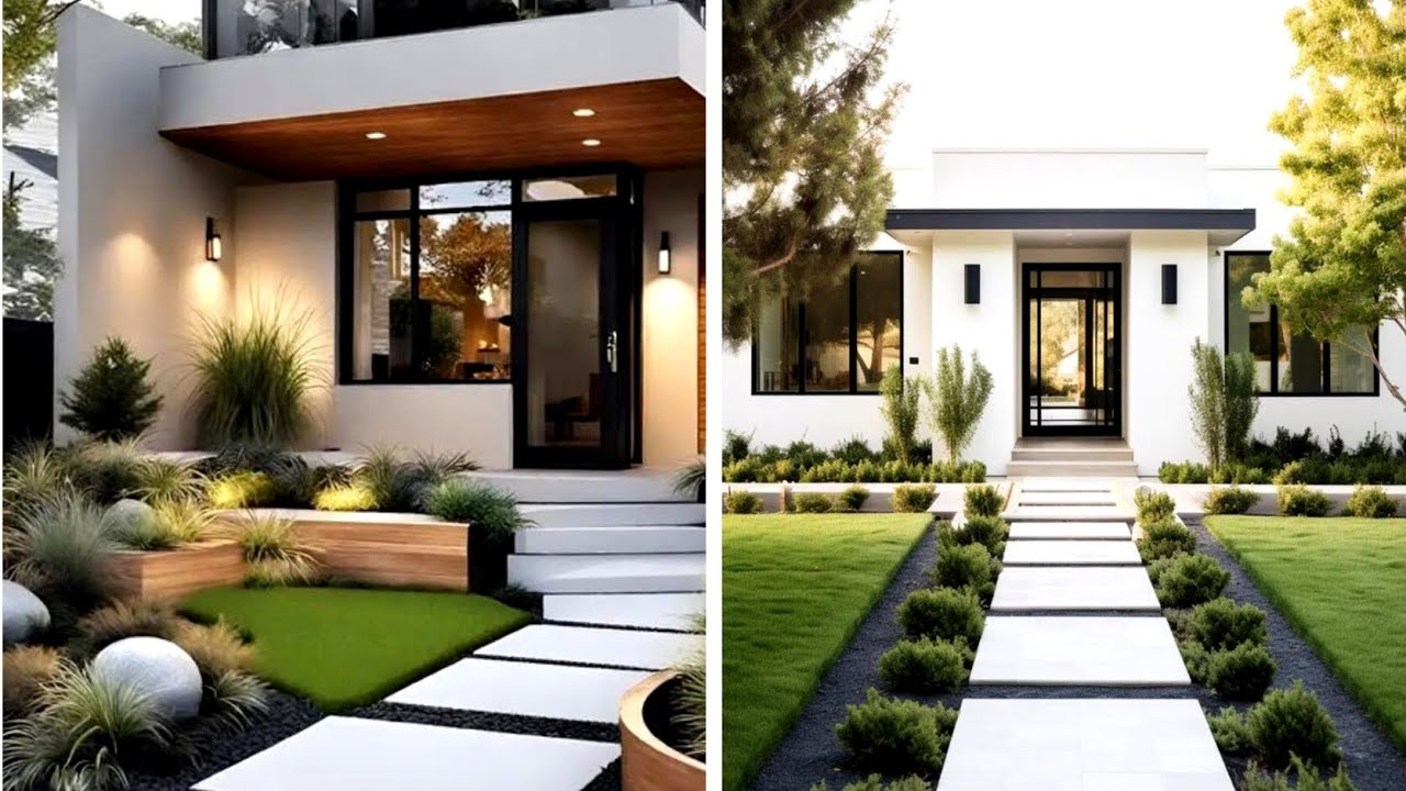 Big Ideas For Small Spaces Transforming Your Tiny Front Yard Into The ... for Transforming small front yards into functional modern outdoor spaces
