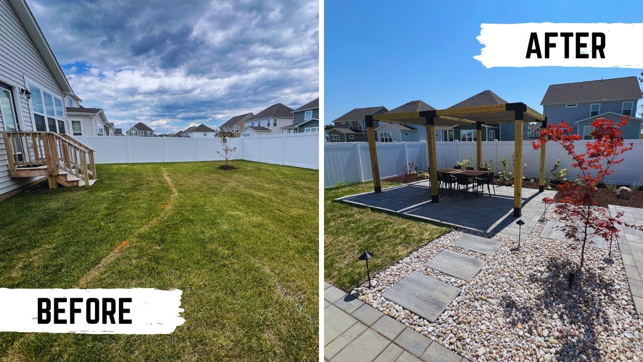 Blank Canvas To Backyard Oasis! Full Time Lapse Transformation - Youtube regarding How To Design A Backyard Layout