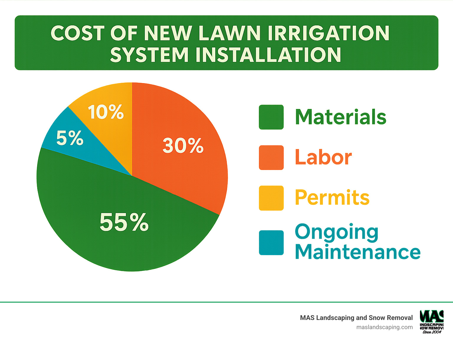 Cost Of New Lawn Irrigation System Installation: 2025 Expert Guide ... inside How Much Does An Irrigation System Cost