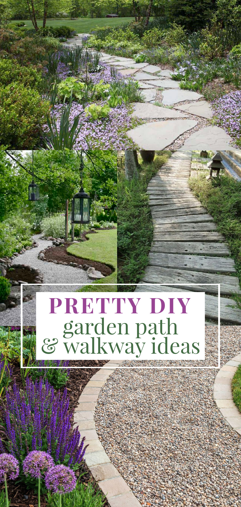Creative Diy Garden Walkway Ideas For A Beautiful Outdoor Space for How To Build A Garden Path Cheap