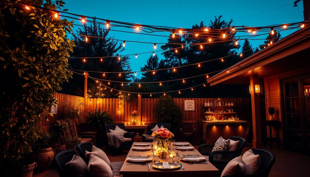 Creative String Light Installation: Indoor And Outdoor Guide - Home Diy ... with String Light Garden Ideas Backyard