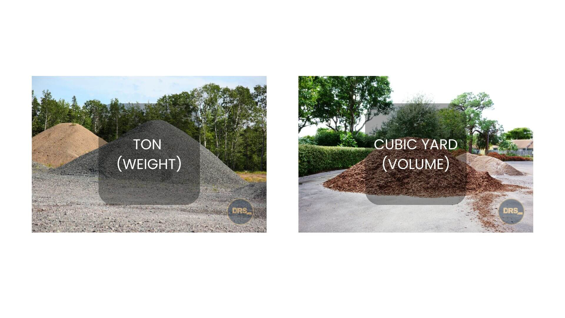Cubic Yards Stone Chart Medium River Rock Landscaping – Bulk Stone with Understanding the Price Difference Between Tons and Cubic Yards of Decorative Stone