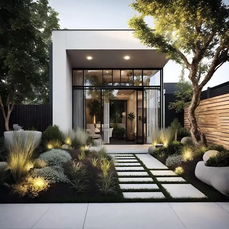 Discover Simple Garden Ideas: Transforming Your Space Made Easy In 2024 ... for Transforming small front yards into functional modern outdoor spaces