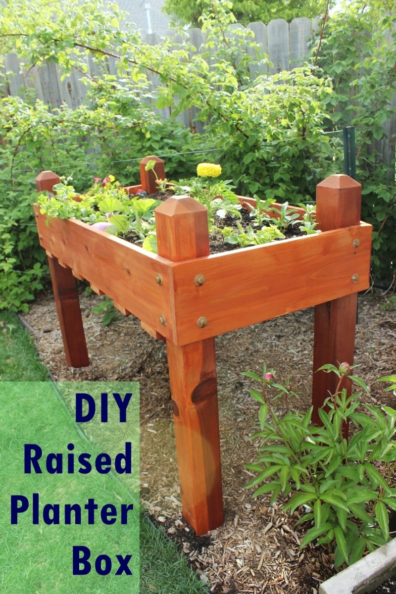 Diy Raised Planter Box – A Step-By-Step Building Guide regarding How To Build A Raised Planter Box Cheap