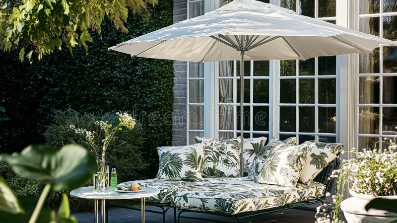 Elegant Outdoor English Gardens And Seating Areas, Featuring Lush ... regarding Backyard Seating Area Landscaping Ideas