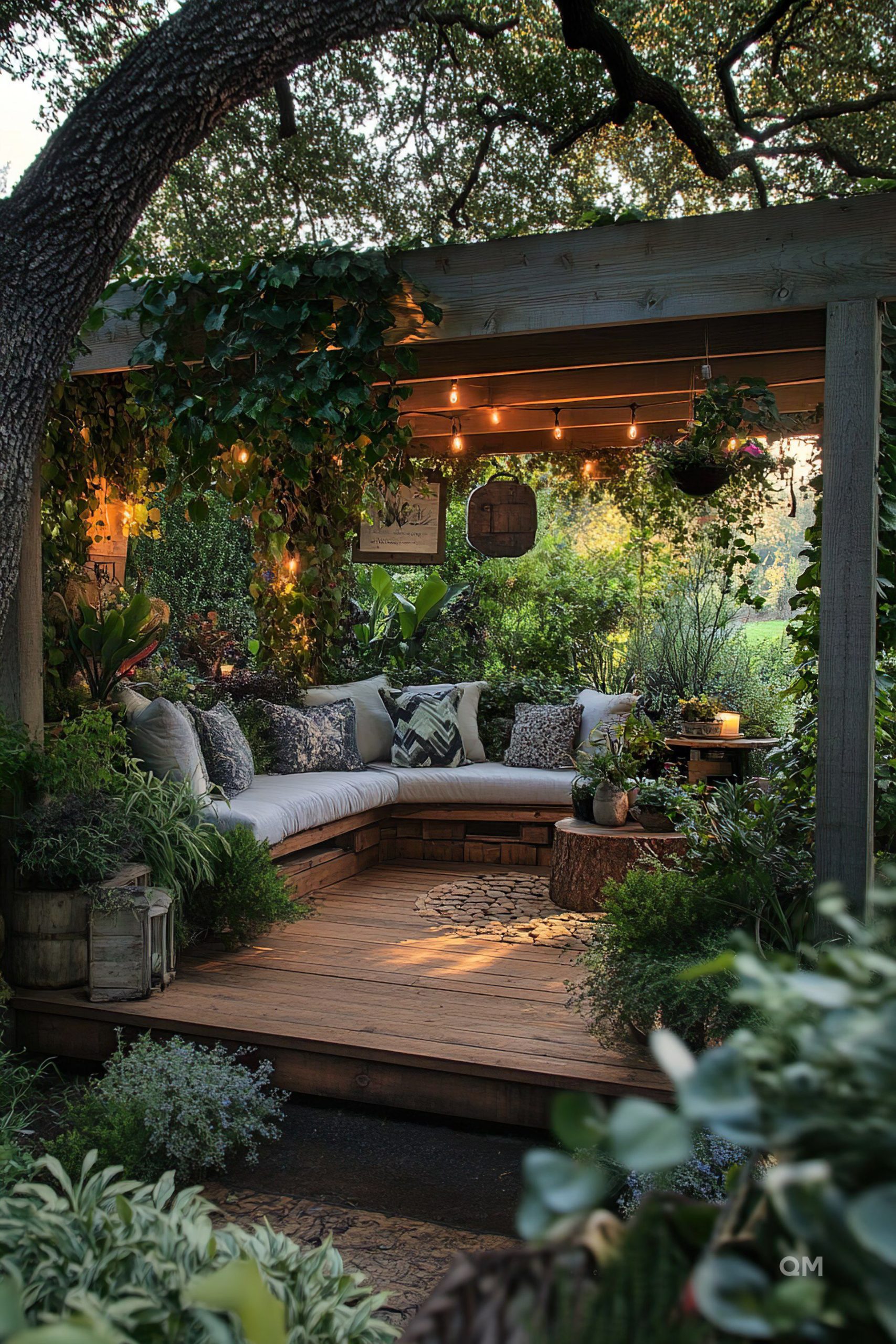 Garden Nook Inspirations: Creating A Quiet Corner In Your Yard - Quiet ... inside How To Landscape A Corner Of Yard