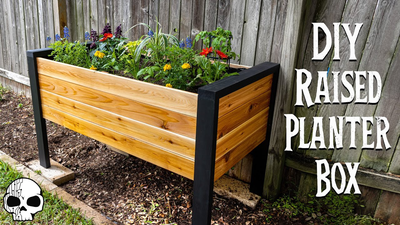 How Build Garden Planter Diy Raised Garden Beds On A Budget 3 Tools intended for How To Build A Raised Planter Box Cheap