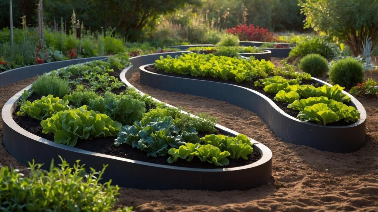 How To Build A Curved Raised Bed (Updated July 1St) throughout How To Design A Curved Garden Bed
