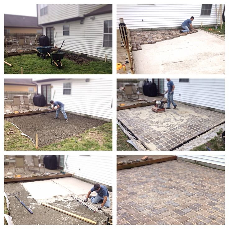 How To Build A Stunning Diy Paver Patio in Landscaping Ideas Under $2000