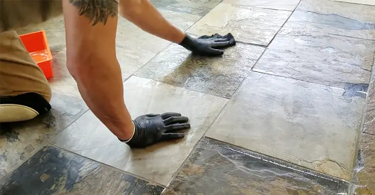 How To Clean Slate Floors? with regard to How To Kill Grass And Start Over