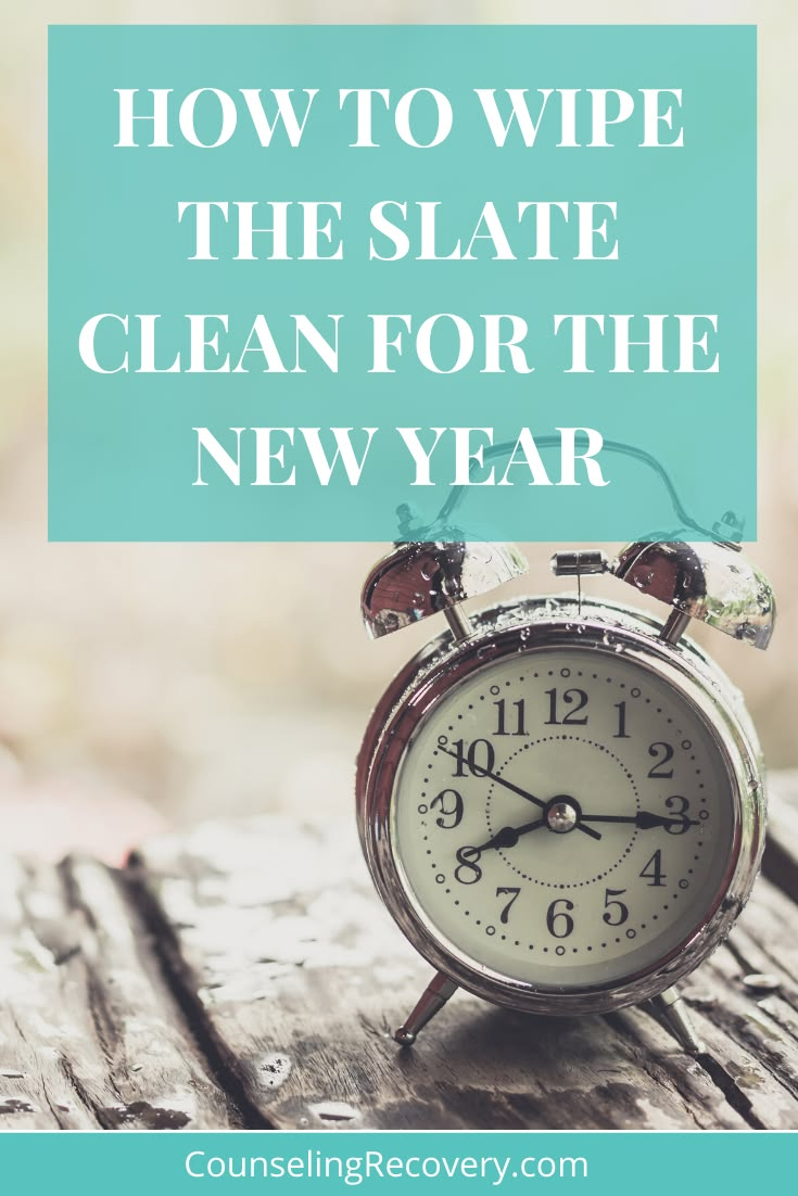 How To Wipe The Slate Clean For The New Year — Counseling Recovery ... for How To Kill Grass And Start Over