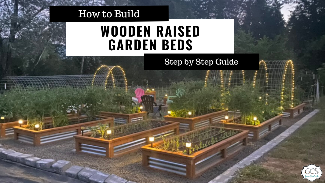 Make Your Own Raised Garden Garden Bed With Trellis-{5 Steps To Build inside How to Build a High-Yield Raised Garden Bed This Spring for Less Than $50