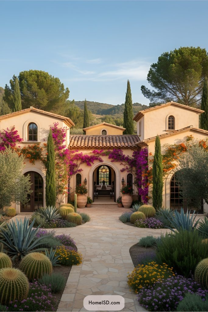 Mediterranean Landscape Design: Timeless Elegance For Outdoor Spaces intended for Mediterranean Garden Ideas Low Water
