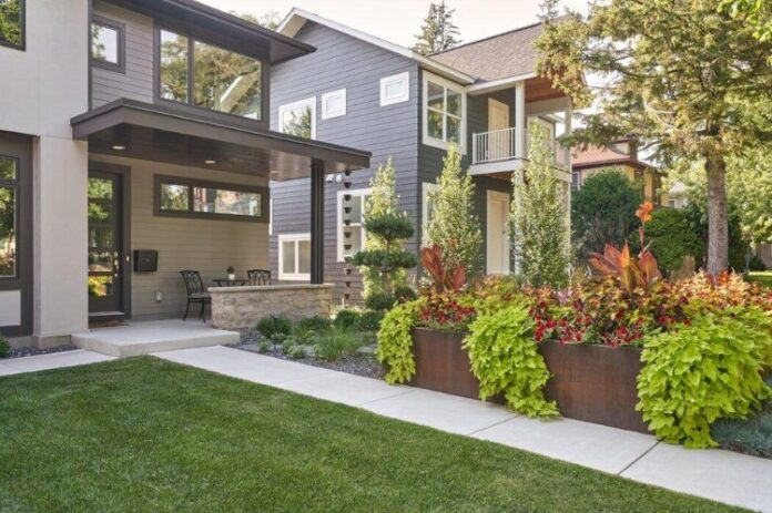 Modern Front Yard Landscaping: 25 Ideas To Elevate Curb Appeal in Transforming small front yards into functional modern outdoor spaces