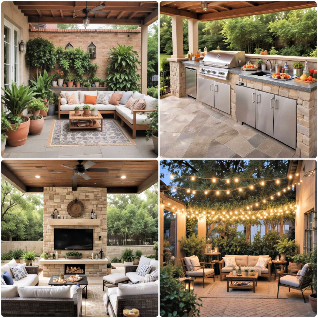 Outdoor Living Rooms Ideas intended for Affordable Ideas for Building Your Dream Outdoor Living Area This Season