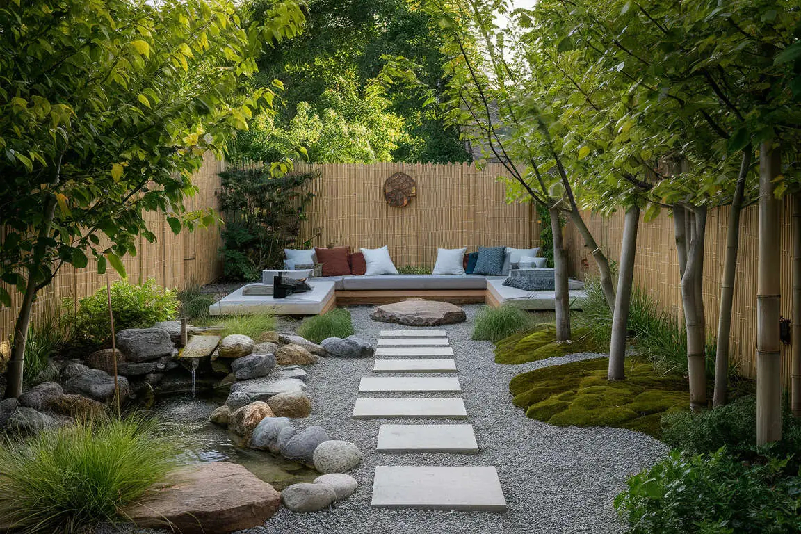 Overcome The Space Constraints Of Your Yard: 9 Innovative Small Garden ... for Simple Backyard Zen Garden Concepts for Stress Relief and Daily Mindfulness