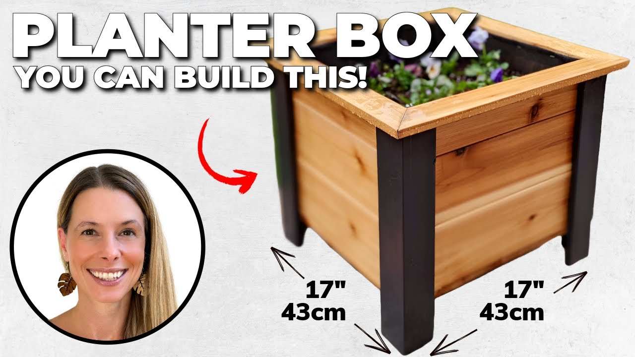 Planter Box Building Plans Corrugated Raised Planter Box Diy Build in How To Build A Raised Planter Box Cheap
