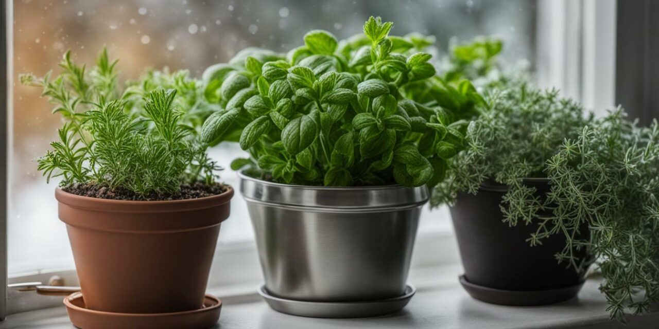 Potted Plants In Peril: Will Herbs Survive Winter In Pots? regarding How To Protect Plants From Frost Backyard