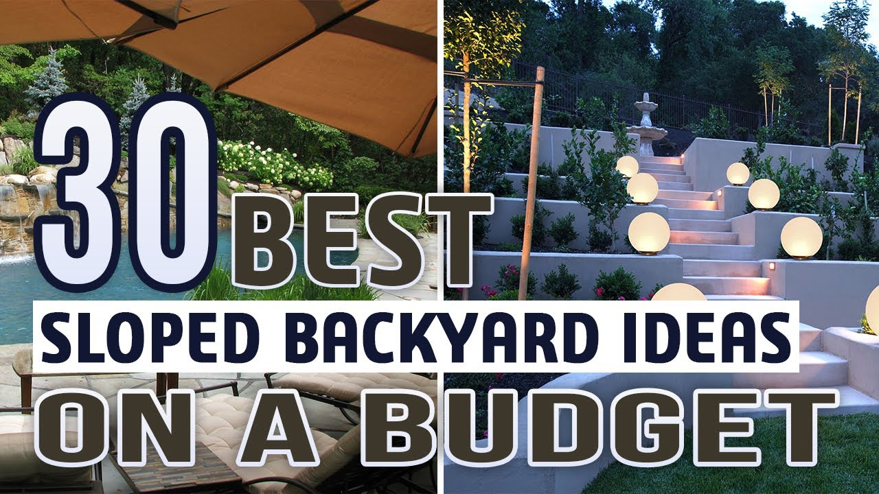 Slope Landscaping On A Budget with regard to Landscaping Tips To Save Money Diy