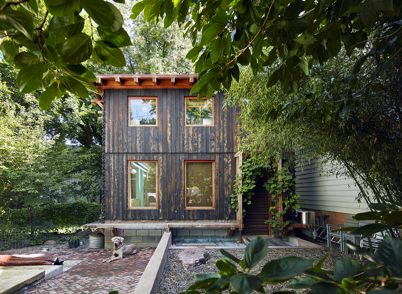 Tranquil Backyard Homestudio Is Natural Materials Masterclass ... with regard to How To Make A Patio Without Concrete Cheap