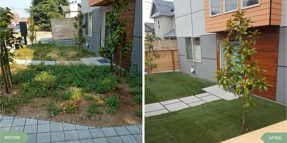 Transformations | Landscape Transformations | Before &amp;amp; After for Landscaping Before And After Budget Makeover