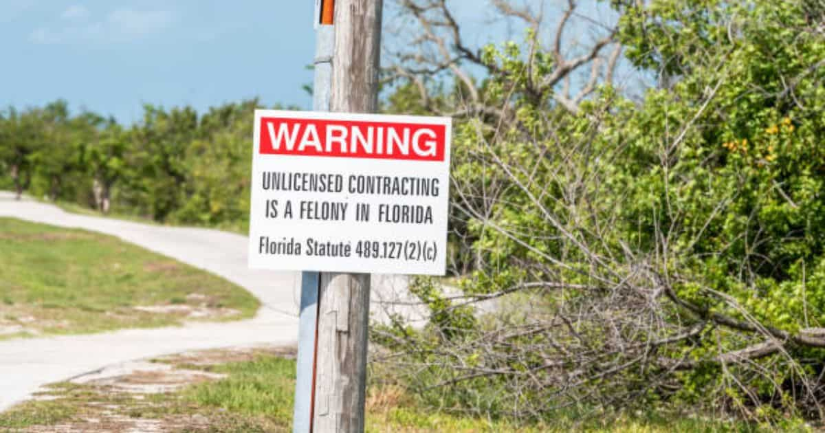 Unlicensed Contractor Charges Expungement In Florida inside Why Unlicensed Yard Contractors Are Targeting Neighborhoods This Spring