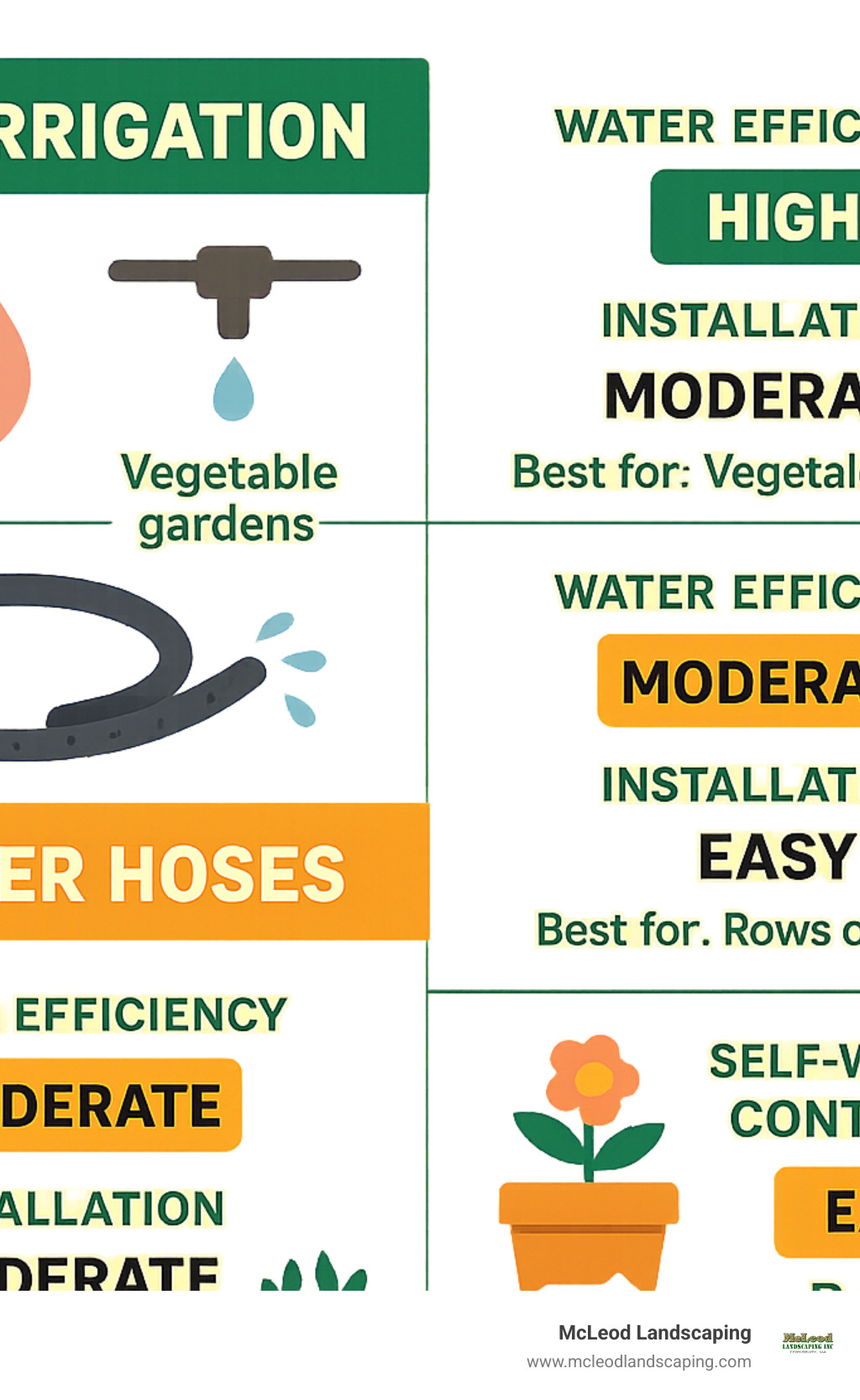 Water Wisely With These Garden Irrigation Systems – Mcleod Landscaping with How Budgeting for a New Lawn Irrigation System Differs Across Average U.S. Properties