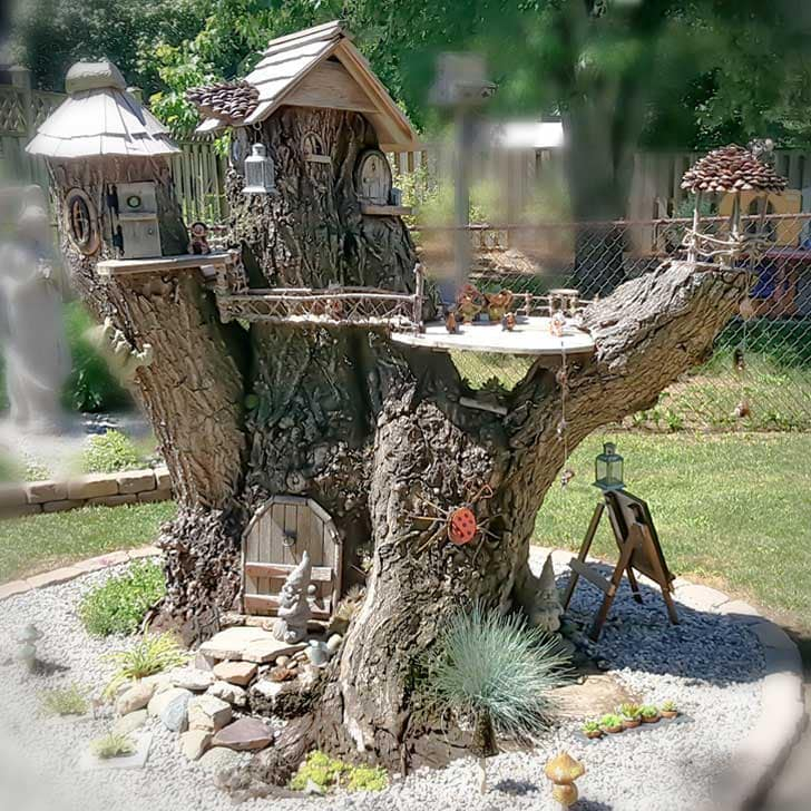 25 Creative Tree Stump Ideas For Backyard Gardens regarding How To Landscape Around A Tree Stump