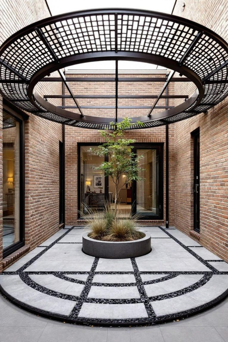 31 Open Courtyard Designs That Merge Nature And Architecture pertaining to Outdoor Living Space Ideas Small Backyard